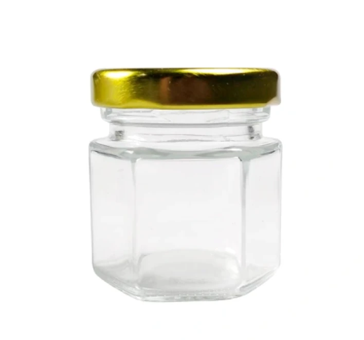 Clear Glass Spice Honey Jar for Chili Spice