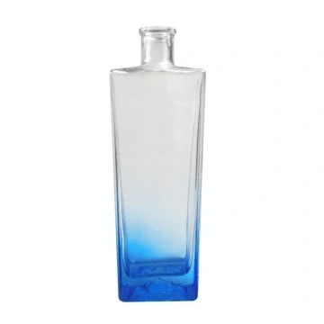 Empty clear Liquor Bottles Whisky Bottles