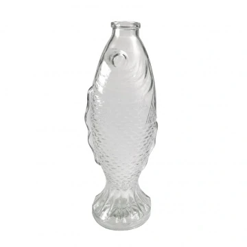 Fish shape glass Wine Whisky Bottle