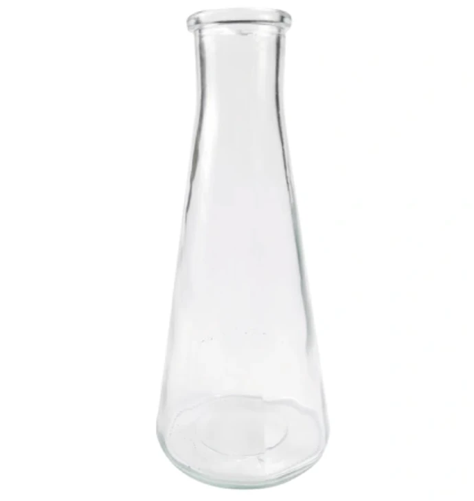 Frosted Glass Juice Clear Soft Drink Glass Bottle