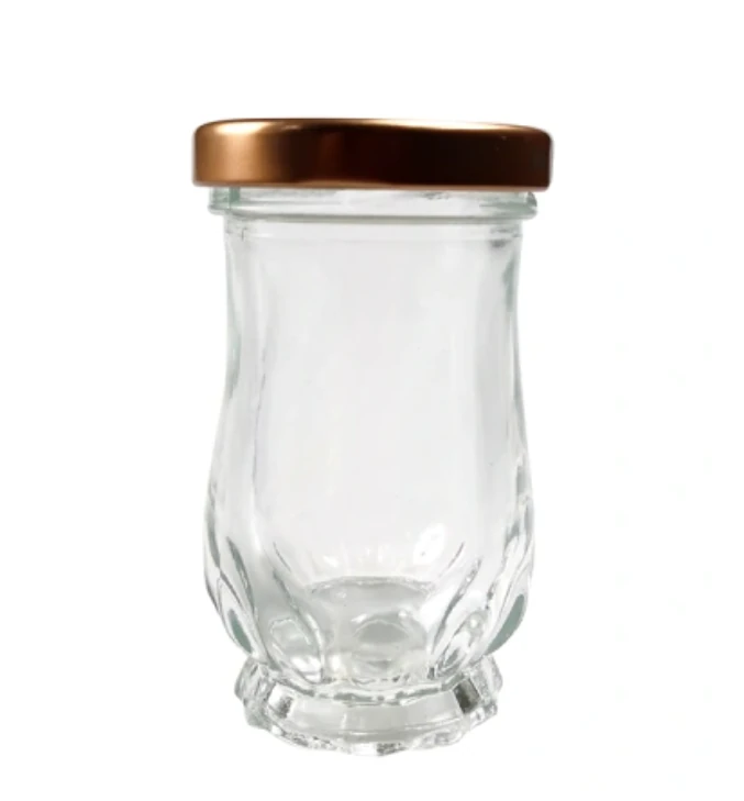 Glass Honey Storage Jars Bird's Nest Bottle