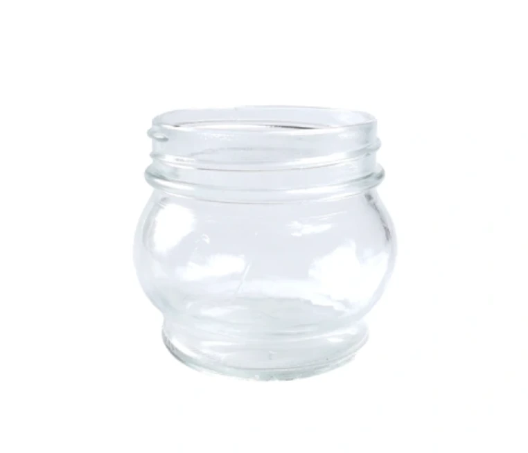 New Transparent Mason Glass Honey Bottle