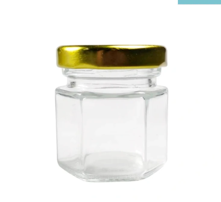 Transparent Glass Bottle Jam Jars Pudding Bottle