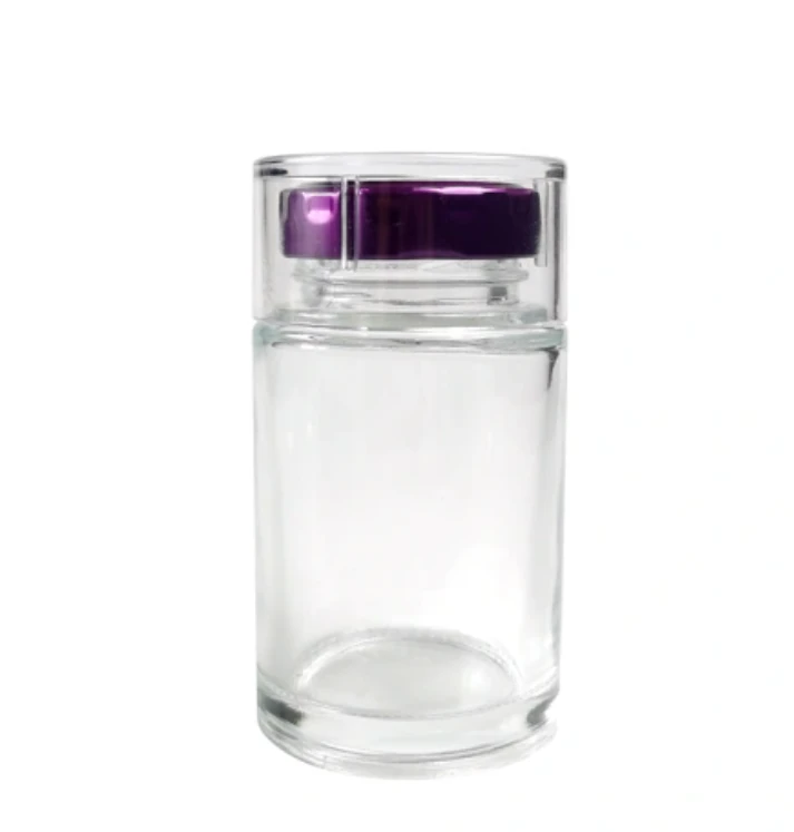 Transparent Glass Bottles Small Glass Jar