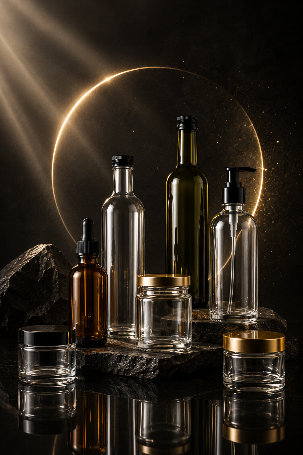 Sustainable glass packaging